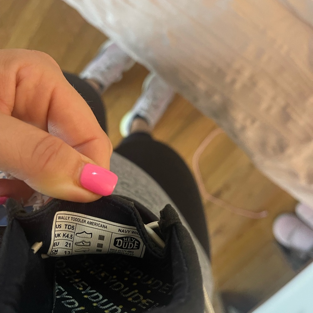 Hey Dude toddler shoes